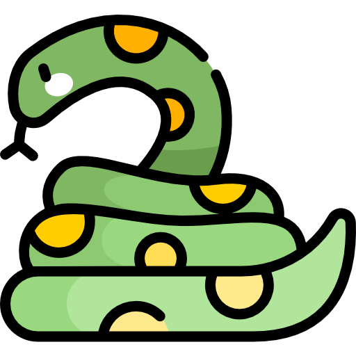 Snakes on a Domain